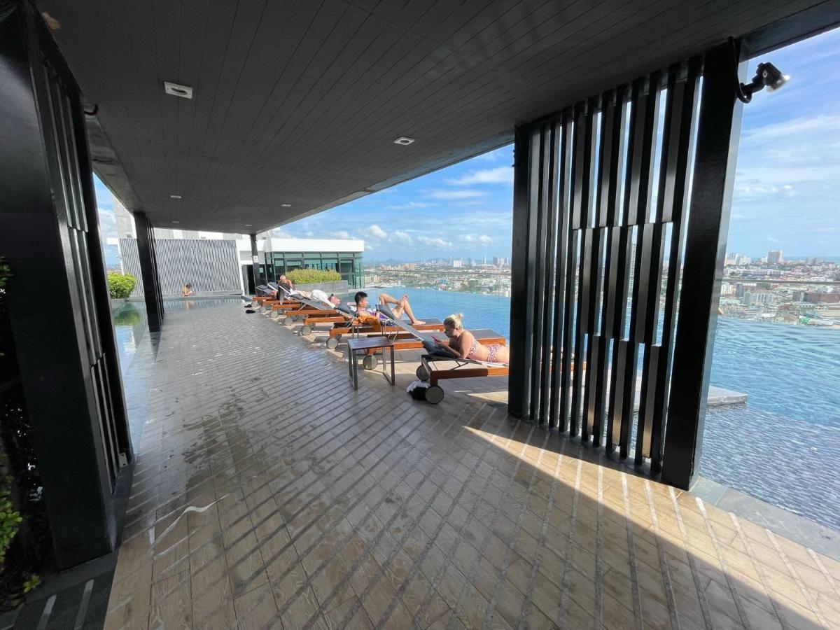 Best Location Condo With Swimming Pool, Gym, Sauna, Washing Mashine, Fast Internet In Central Of פאטאיה מראה חיצוני תמונה